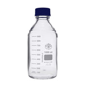 Borosilicate Glass Laboratory Agar Pouring Media Bottle